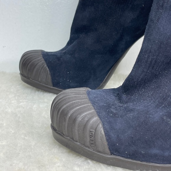 Fendi Lace Sky High Booties (39.5) - Picture 7 of 8